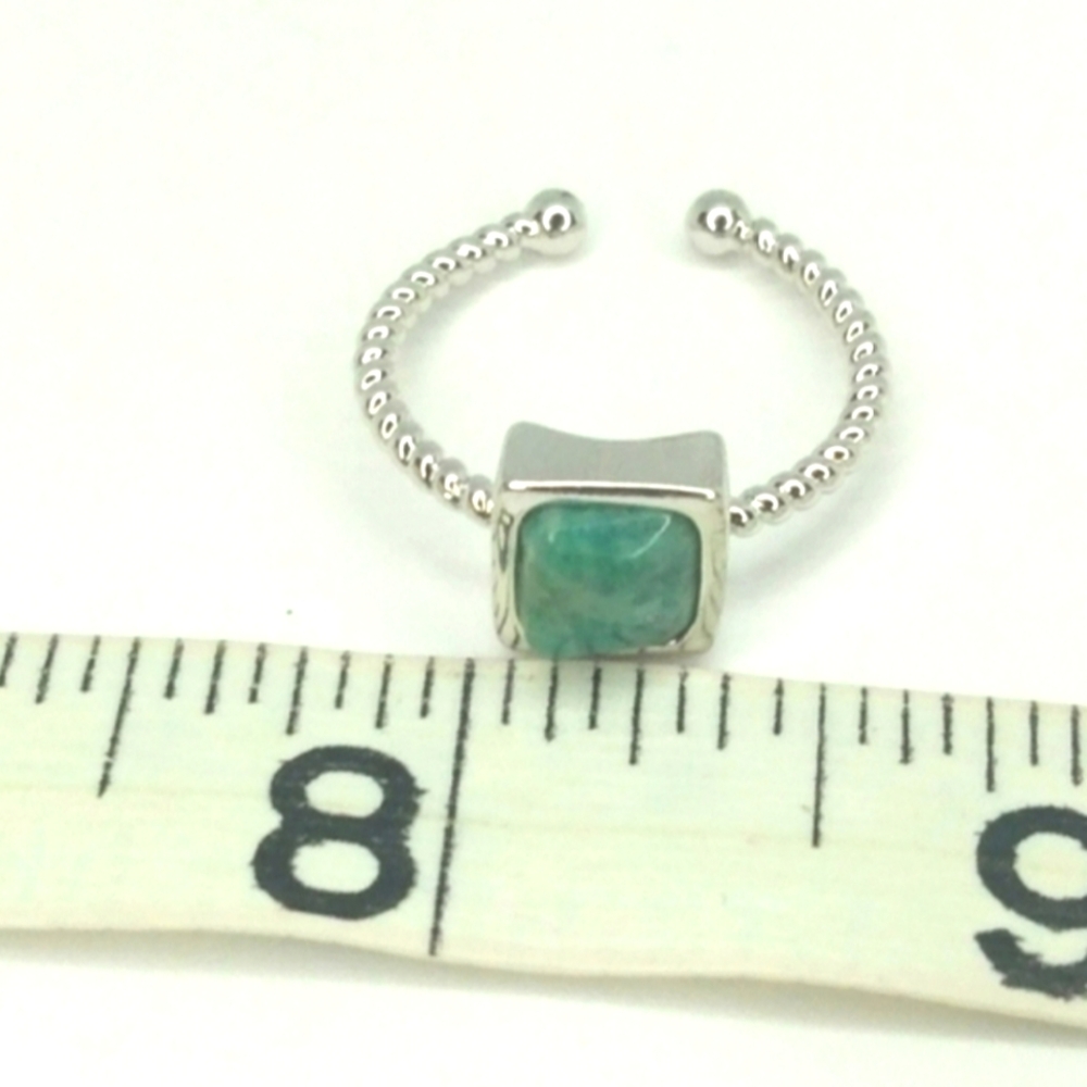 Amazonite bezel ring - Picture 4 of 6